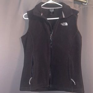 North face fleece vest
